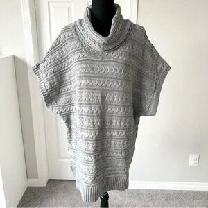 Eight Eight Eight Crowl Neck Cable Knit Dolman Sleeve Sweater Tunics
